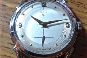 Elgin Seaman,  17 Jewel,  687 Movement with Fancy Case