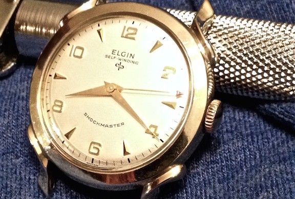 1954 Elgin Seaward Self-Winding Watch