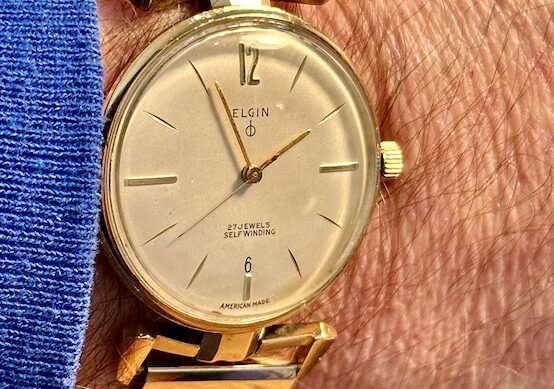 Yellow Gold Version of the Elgin Thin Thin F
